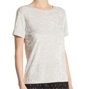 SALE 5/$25 📦 VINCE CRUSHED VELVET CREW NECK EASY TEE / TOP, MEDIUM